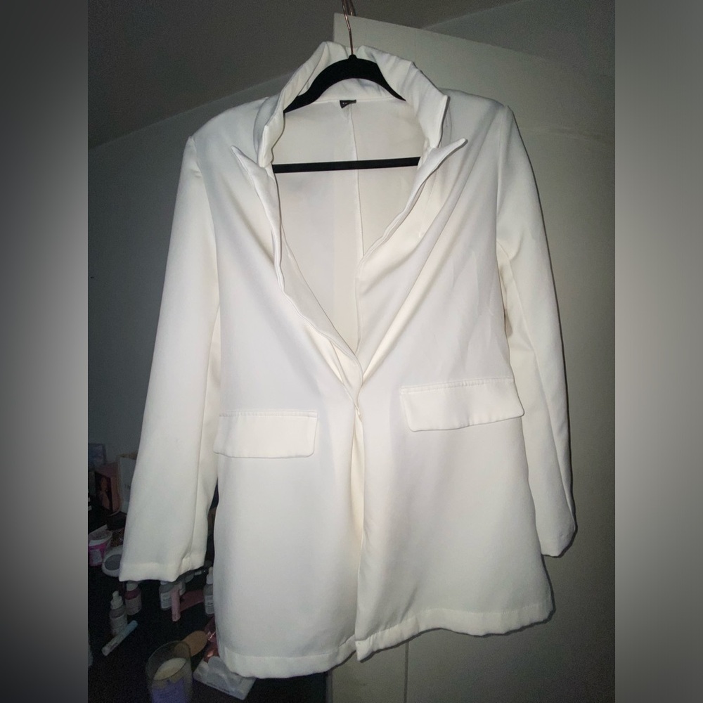 White blazer